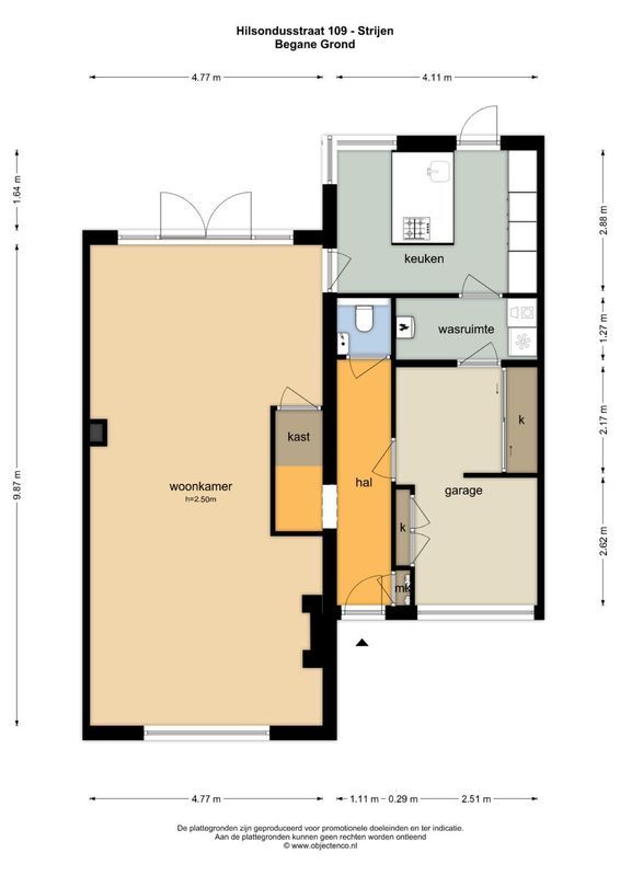 Hilsondusstraat 109 Floorplan Blur 0