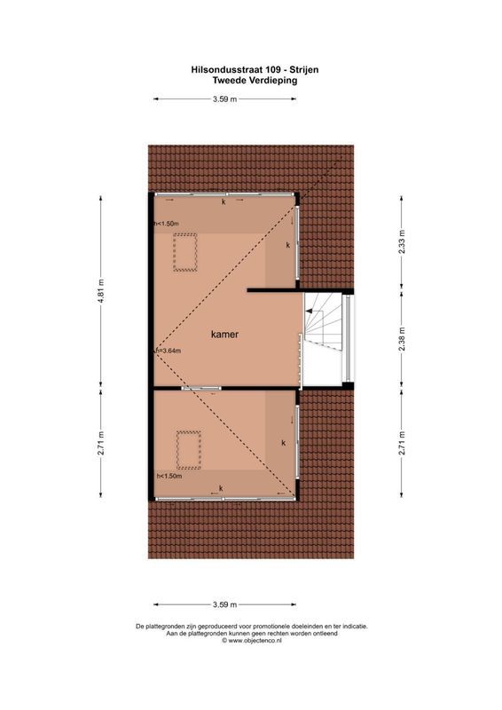 Hilsondusstraat 109 Floorplan Blur 6