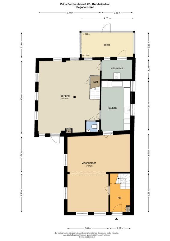 Prins Bernhardstraat 72 Floorplan Blur 3