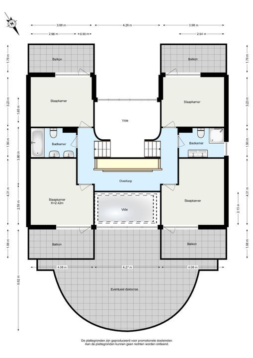 Manegelaantje 10, Rotterdam plattegrond-