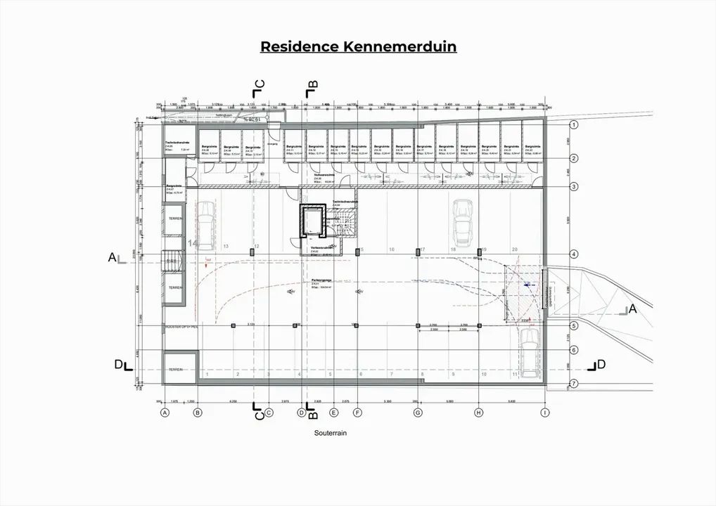 Résidence Kennemerduin, Wijk aan Zee plattegrond-