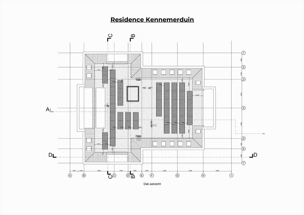 Résidence Kennemerduin, Wijk aan Zee plattegrond-