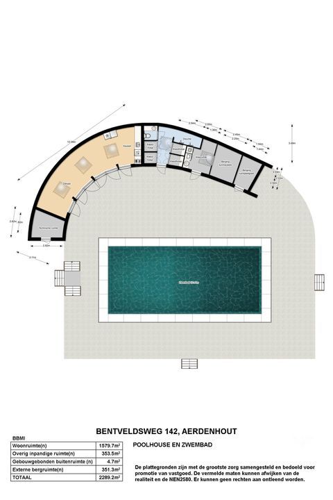 Bentveldsweg 140 142 144, Aerdenhout plattegrond-