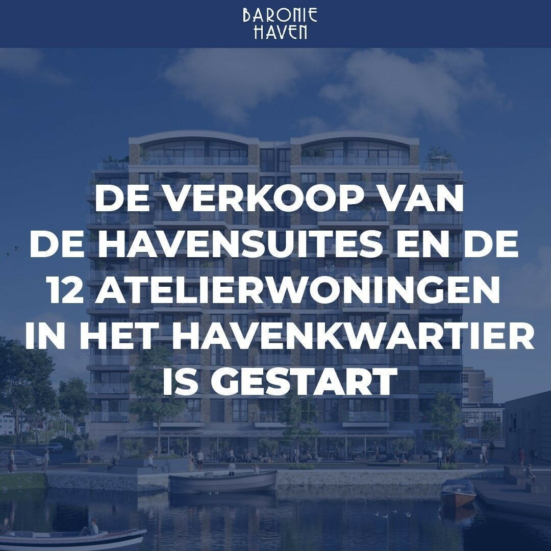 De verkoop is gestart 🎉. Vanaf nu kunt u zich online inschrijven op www.baroniehaven.nl