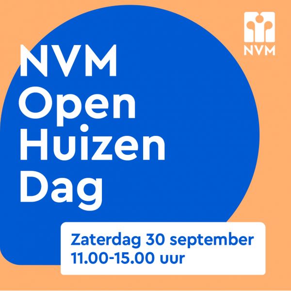 NVM Open Huizen Dag - zaterdag 30 september a.s. van 11.00 - 15.00 uur