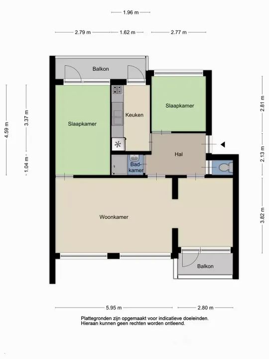 Rooseveltlaan, Bergen op Zoom plattegrond-5
