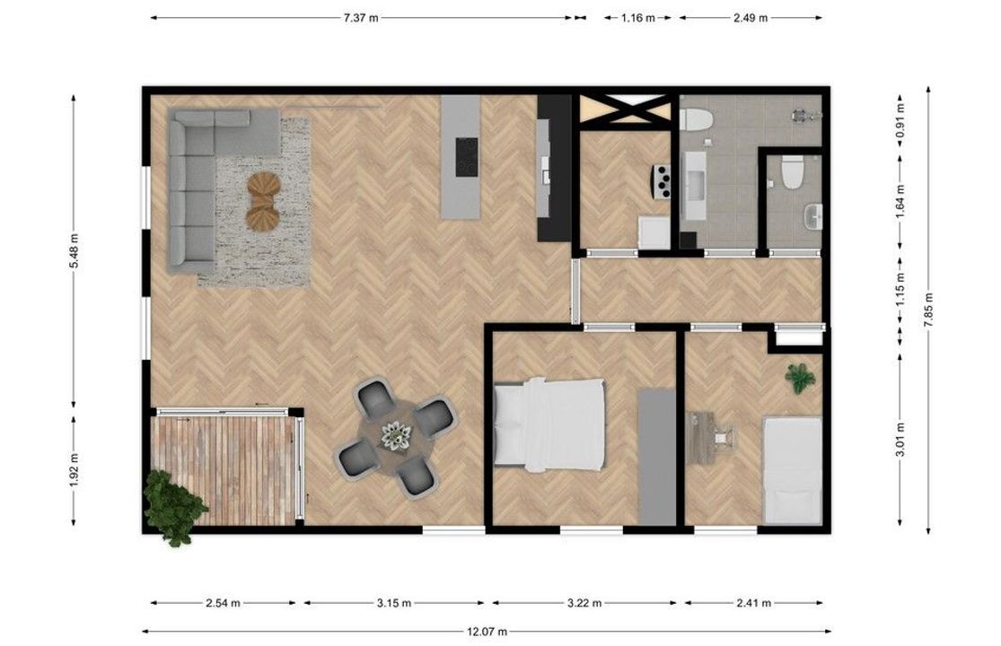Keermanslaan, Breda plattegrond-15