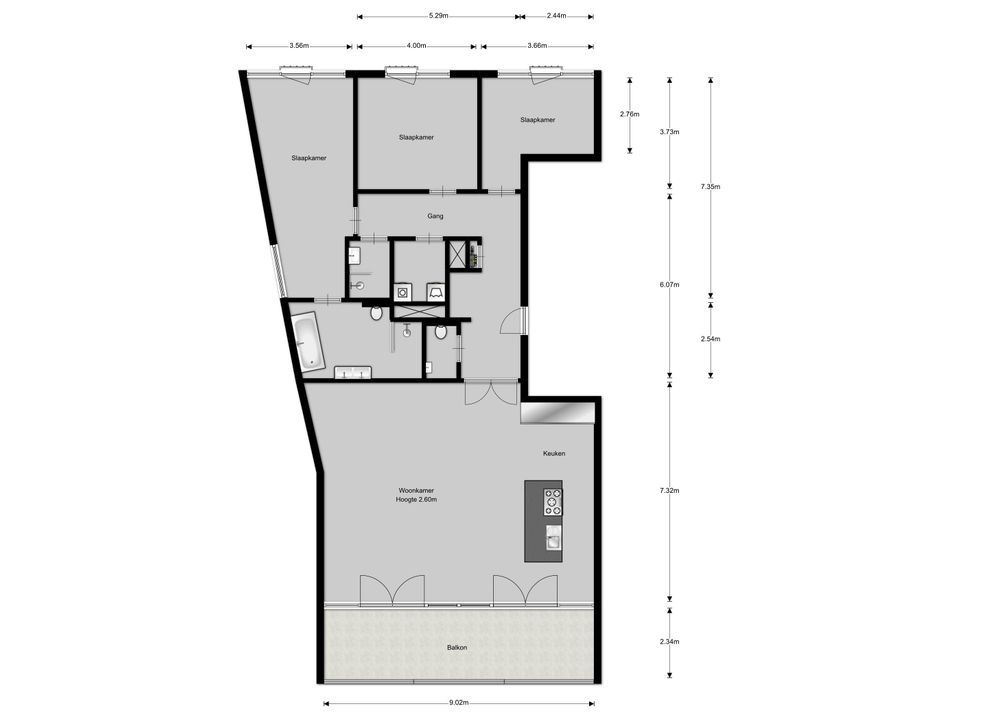 Vaartweg 182 A, Hilversum plattegrond-19