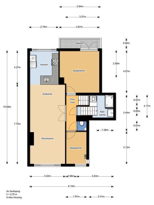 Altingstraat 155, Den Haag plattegrond-23