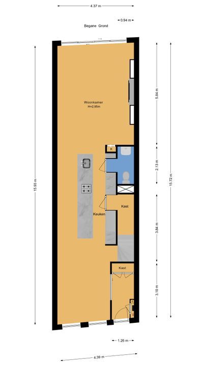 Bezuidenhoutseweg 263, Den Haag plattegrond-49