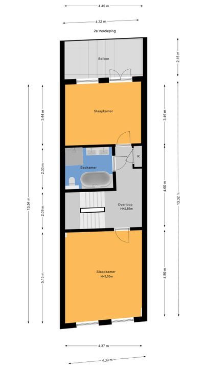 Bezuidenhoutseweg 263, Den Haag plattegrond-49