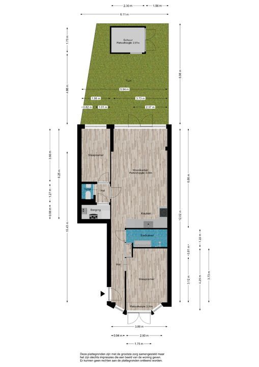 Laan van Middenburg 32, Voorburg plattegrond-32