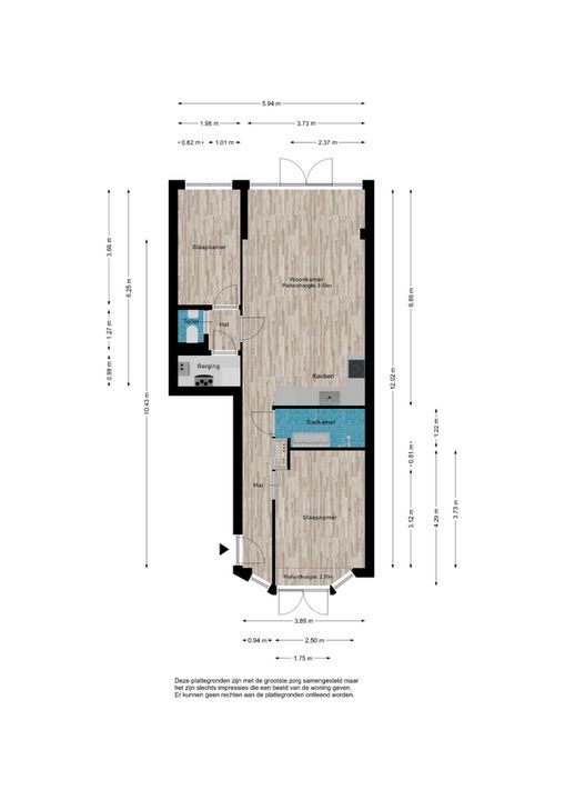 Laan van Middenburg 32, Voorburg plattegrond-32