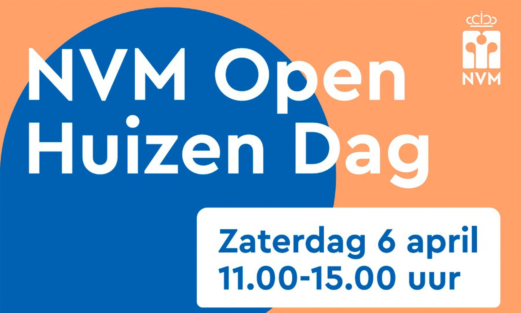 NVM Open Huizen Dag 6 april a.s.
