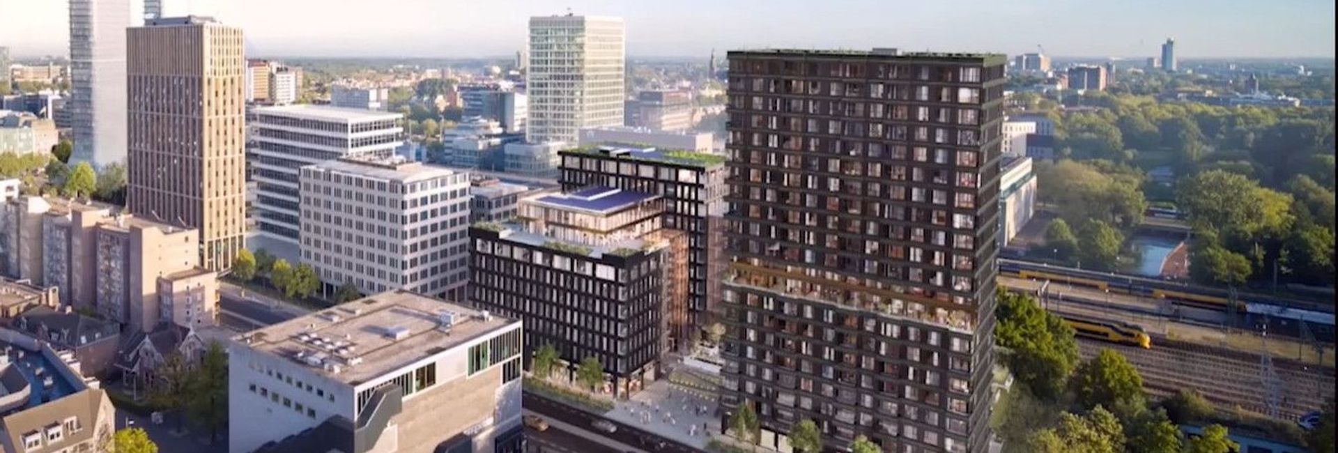 8 feb 2024: Nine towers mark 'new entrance' to Eindhoven