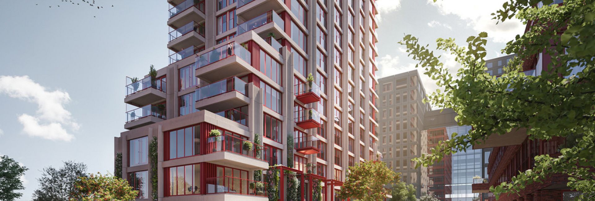 2 sep 2024: Start of construction 106 'Friends apartments' with rooftop garden at a height of 75 meters in the heart of Eindhoven