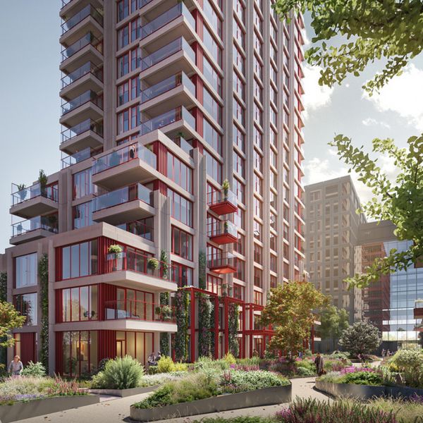 2 sep 2024: Start of construction 106 'Friends apartments' with rooftop garden at a height of 75 meters in the heart of Eindhoven