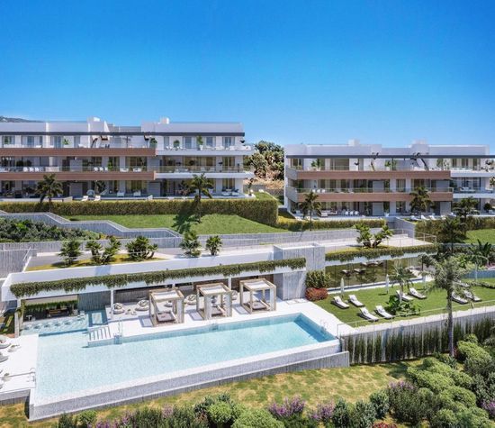 Modern apartments with sea views and top amenities, Altos de los Monteros, Málaga