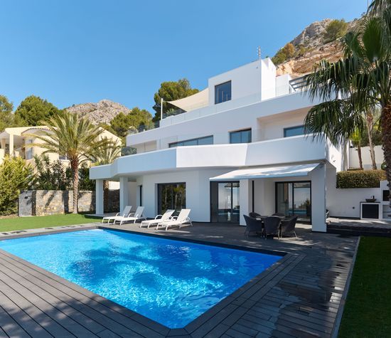 Modern villa with magnificent views, Altea Hills