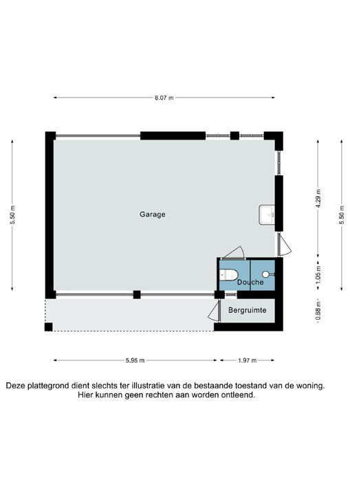 Hobbelrade 63, Spaubeek plattegrond-