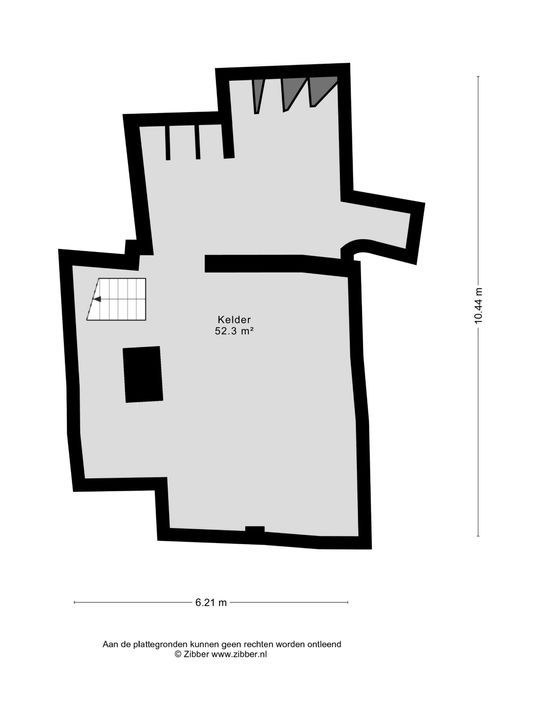 Zwartbroekstraat 1 A, Roermond plattegrond-