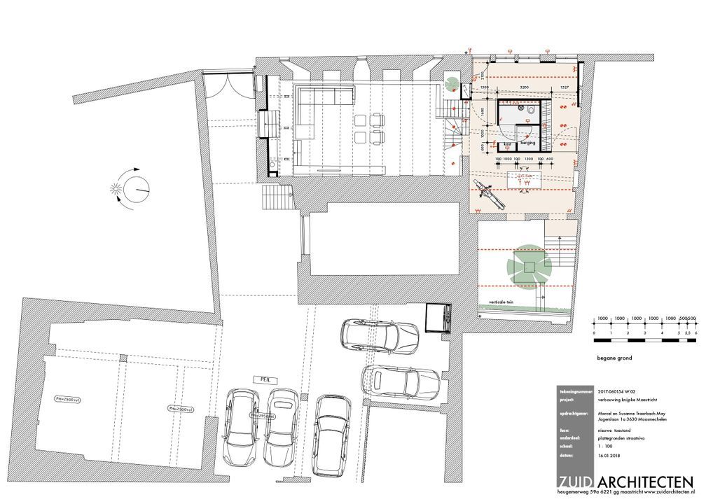 Sint Bernardusstraat 13, MAASTRICHT plattegrond-