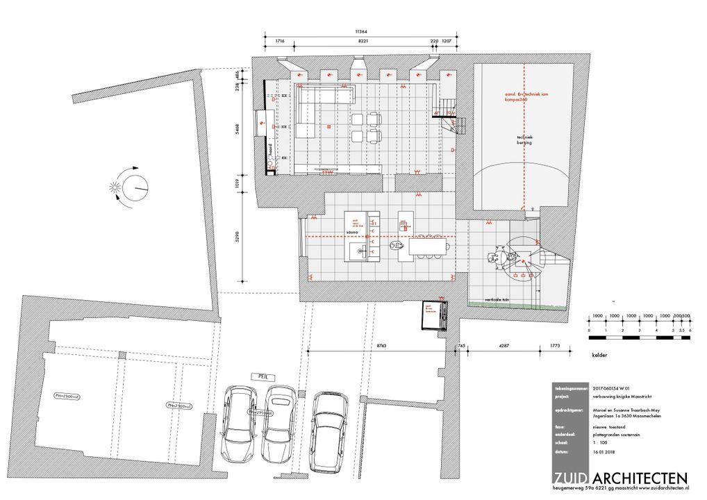 Sint Bernardusstraat 13, MAASTRICHT plattegrond-